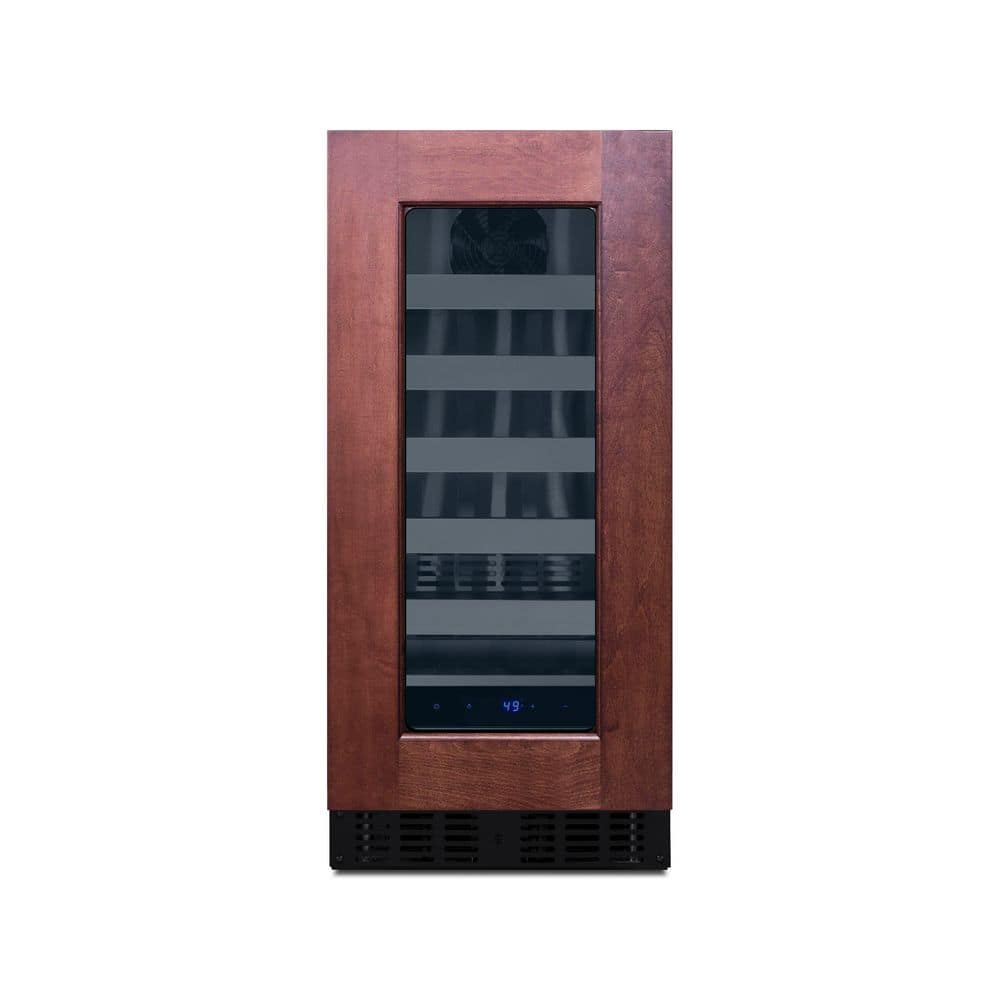 Shallow Depth 15 in. 18-Bottle Wine Cooler in Custom, ADA Compliant price history on PriceWatchPro
