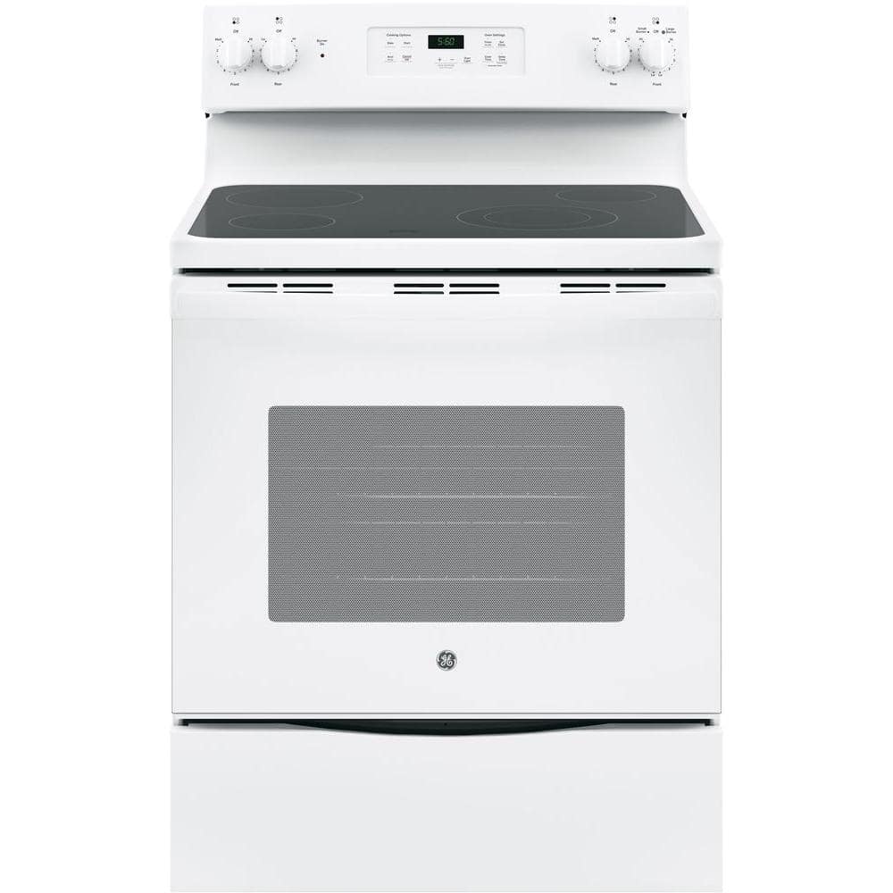 GE 30 in. 5.3 cu. ft. Electric Range in 