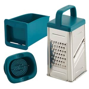 Teal Tools and Gadgets Box Grater