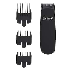 Battery-Powered Touch Up Trimmer, Stainless Steel Blades For Precision Cuts, 3 Unique Guide Combs: 3mm, 6mm and 10mm