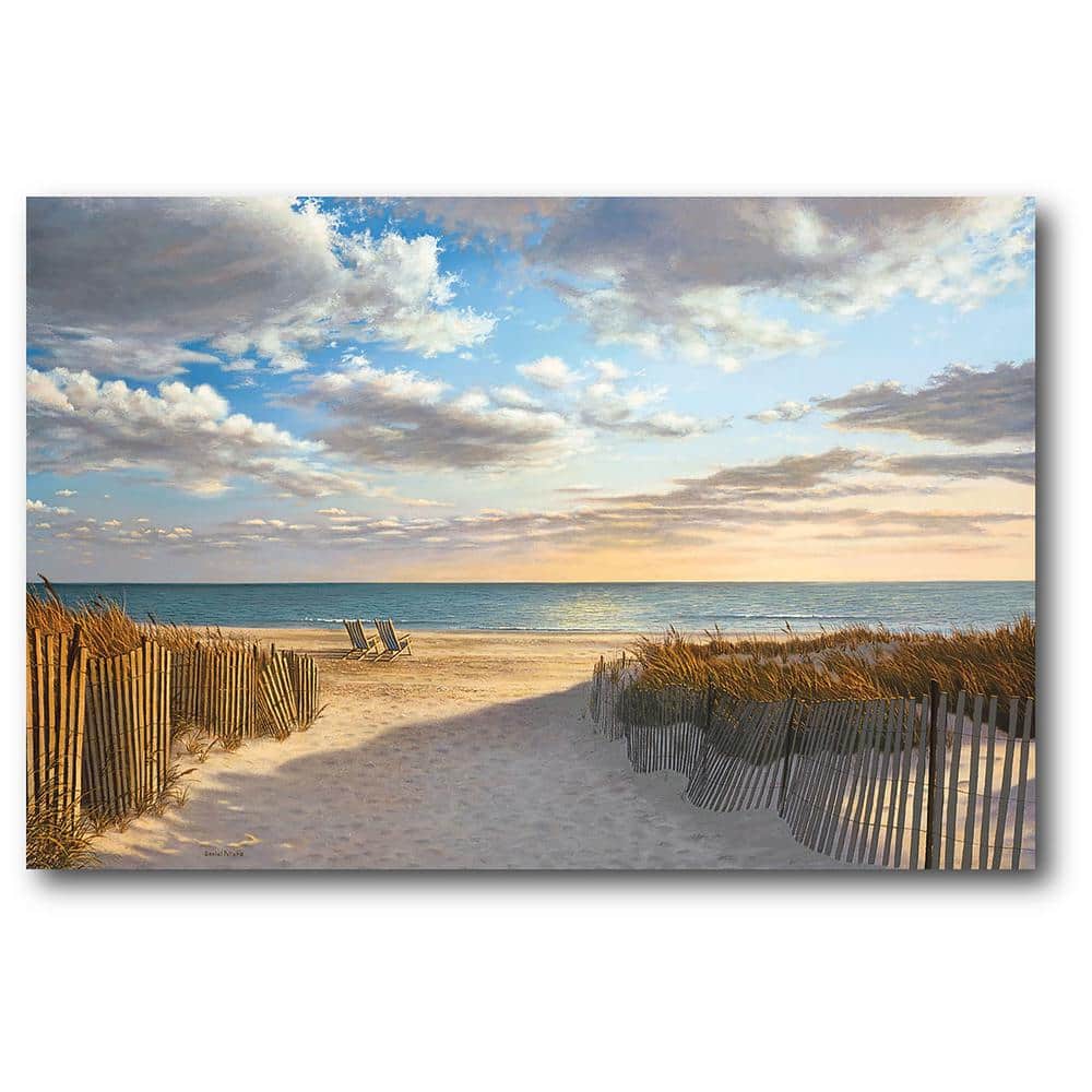 Paint by Numbers DIY Framed Canvas Painting for Adults Beginner 16x20  Sunset Sea