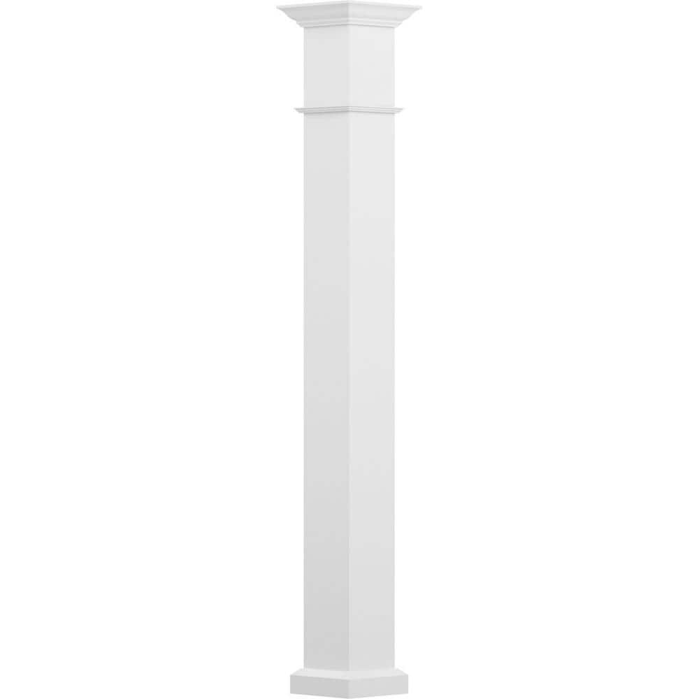 9 in. x 8 ft. Primed Non-Tapered Square Shaft Endura-Aluminum Wellington Style Column price history on PriceWatchPro
