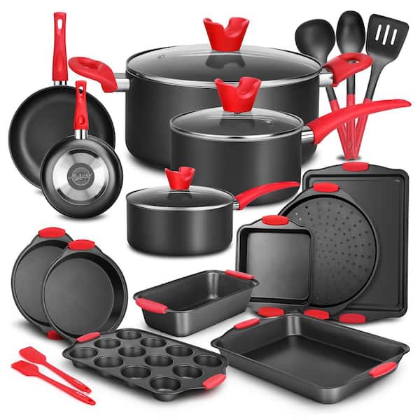 Cook N Home Pots And Pans Set Nonstick, 10 Piece Ceramic Cookware Sets, set  - Jay C Food Stores