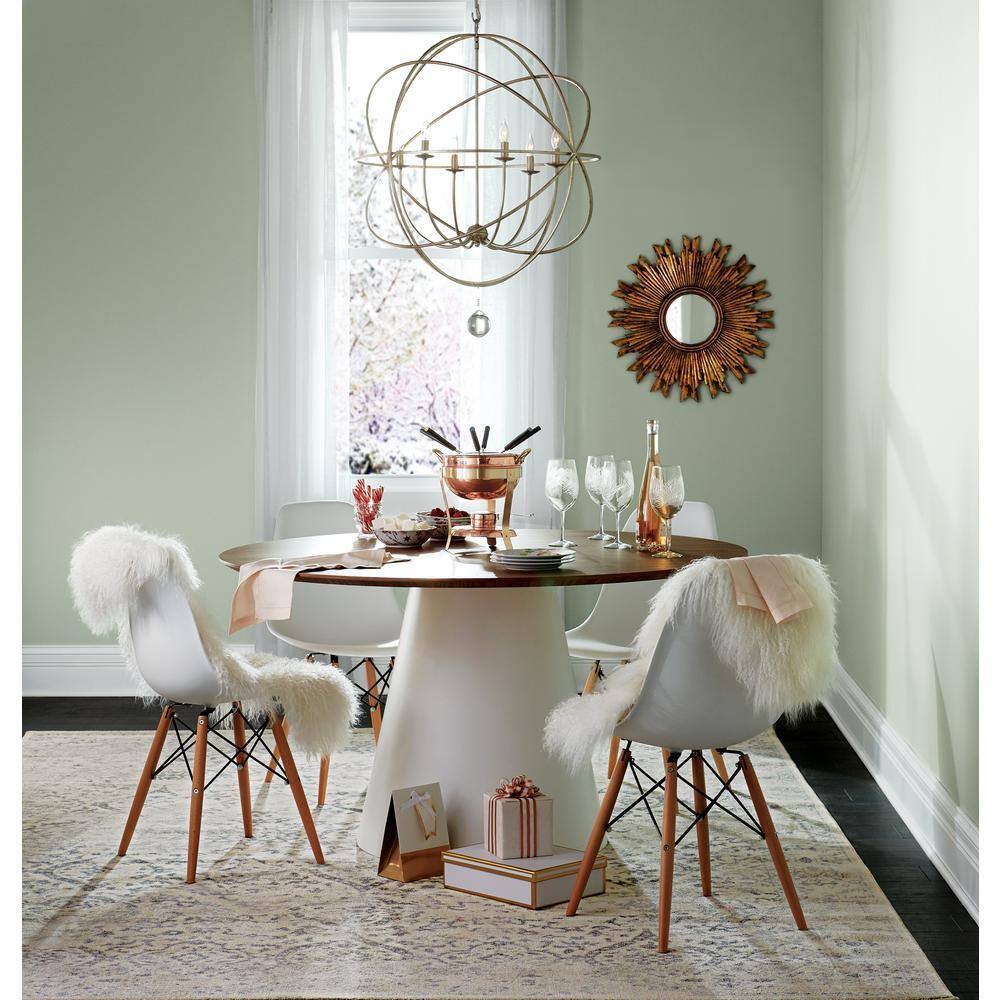 Luxe Ivory Plush 4'x7'7" Rectangle Polypropylene Area Rug