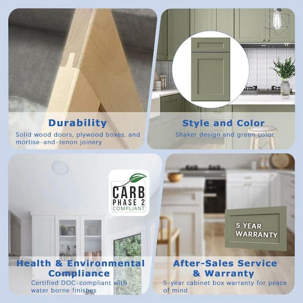Sinber 30 in. W x 12 in. D x 21 in. H Ready to Assemble Solid Wood