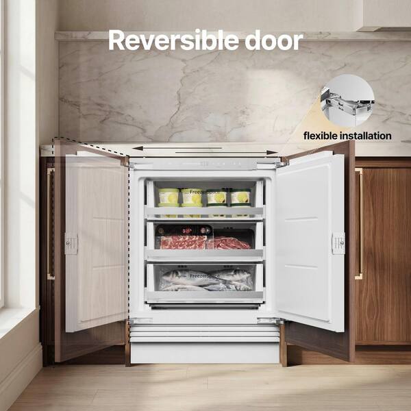 ぷーページ Ca'Lefort 24 in. 3.7 cu. ft. Panel Ready Undercounter Compact