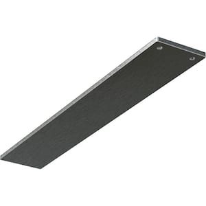 18 in. x 3 in. x 1/4 in. Steel Unfinished Metal Logan Bracket