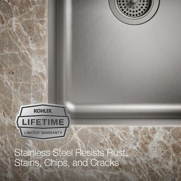 Undertone 31.5 in. Undermount Double Bowl Stainless Steel Kitchen Sink