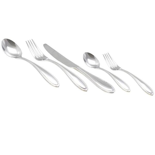 GIBSON elite Oriana 20-Piece Stainless Steel Flatware Set (Service for 4)