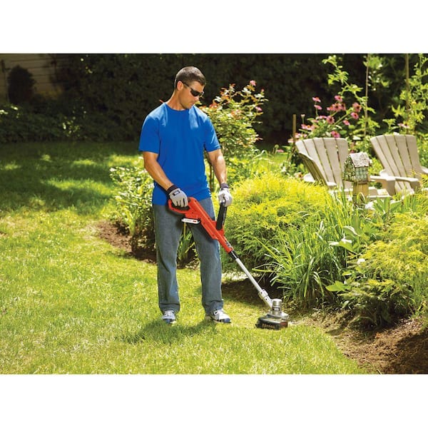 20V MAX Cordless Battery Powered 2-in-1 String Trimmer and Lawn Edger Kit with (2) 2Ah Battery and Charger