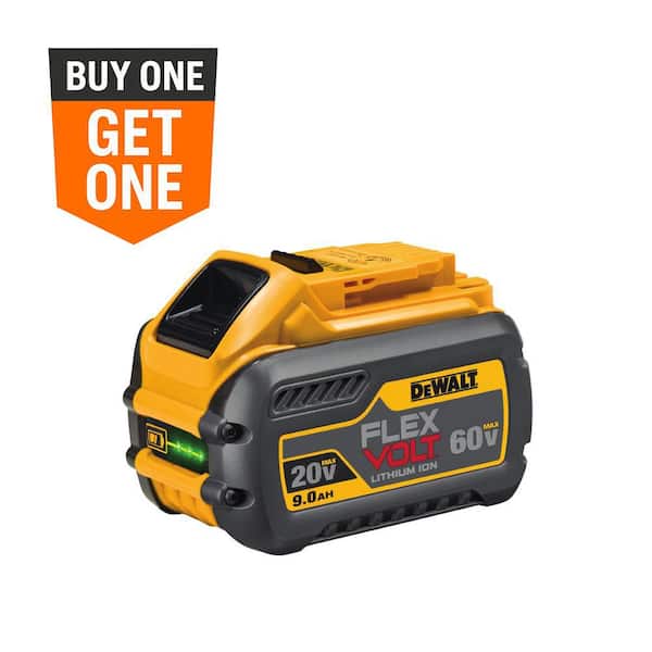 FLEXVOLT 20V/60V MAX Lithium-Ion 9.0Ah Battery