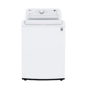 4.5 Cu. Ft. Top Load Washer in White with Impeller, NeveRust Drum and TurboDrum Technology
