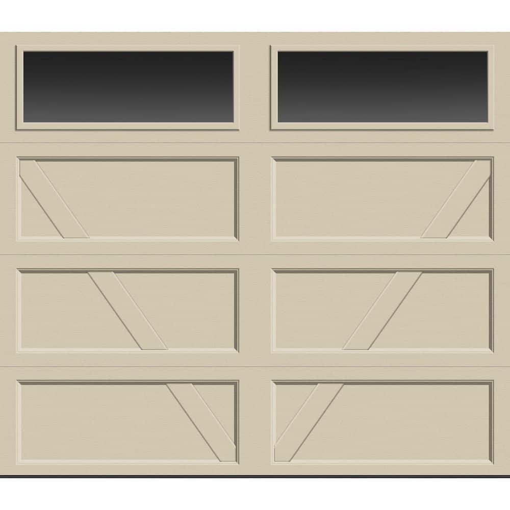 Clopay Bridgeport Steel Extended Panel 8 ft. x 7 ft. Insulated
