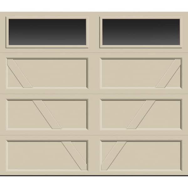 Clopay Bridgeport Steel Extended Panel 8 ft x 7 ft Insulated 6.3 R