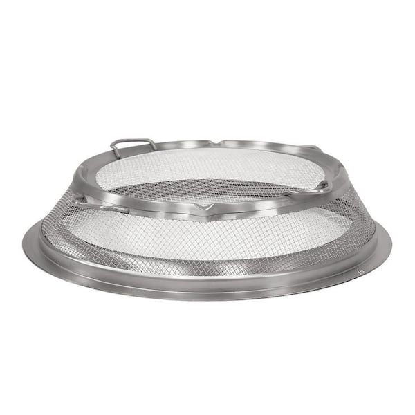 Yukon 27 in. Stainless Steel Shield Fire Pit Screen