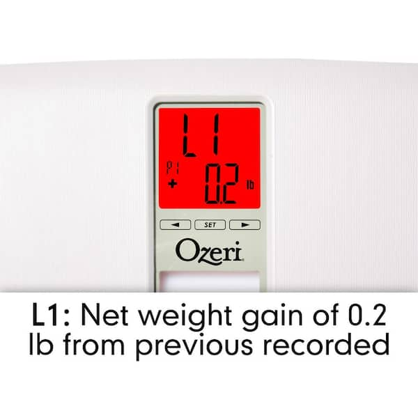 Ozeri WeightMaster II 440 lbs Digital Bath Scale with BMI and