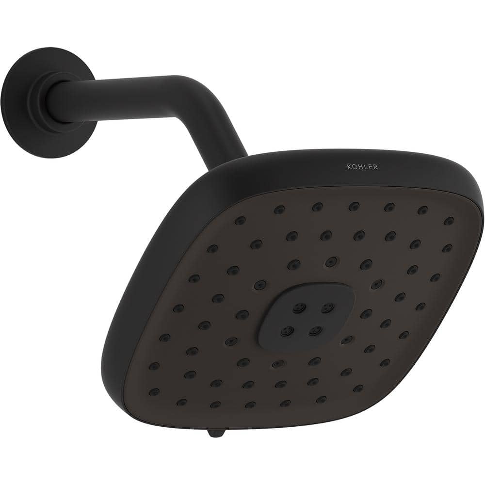 KOHLER Fordra 3Spray Patterns 6.817 in. Wall Mount Fixed Shower Head