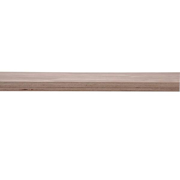 Custom real wood adjustable shelf - plywood core with your choice of wood  veneer