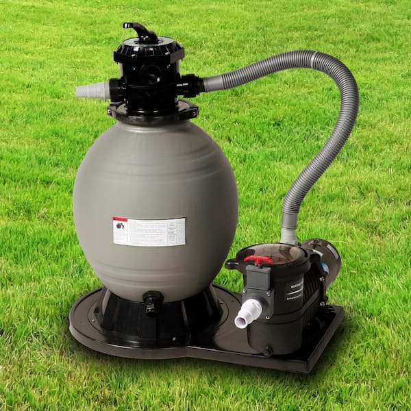 Blue Wave 22-in Sand Filter System w/ 1.5 HP Pump for Above Ground