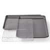 Chicago Metallic Professional Non-Stick Cookie/Jelly-Roll Pan Set with Cooling Rack, 17-Inch-by-12.25-Inch