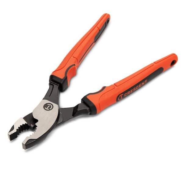 Crescent Z2 8 in. Slip Joint Pliers with Dual Material Grips