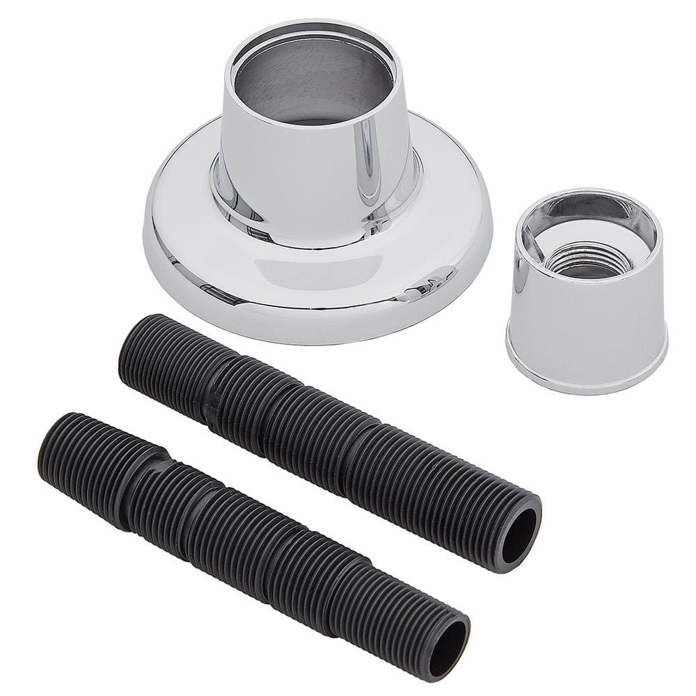 Tub Shower Flange in Chrome with Adjustable Nipple price history on PriceWatchPro