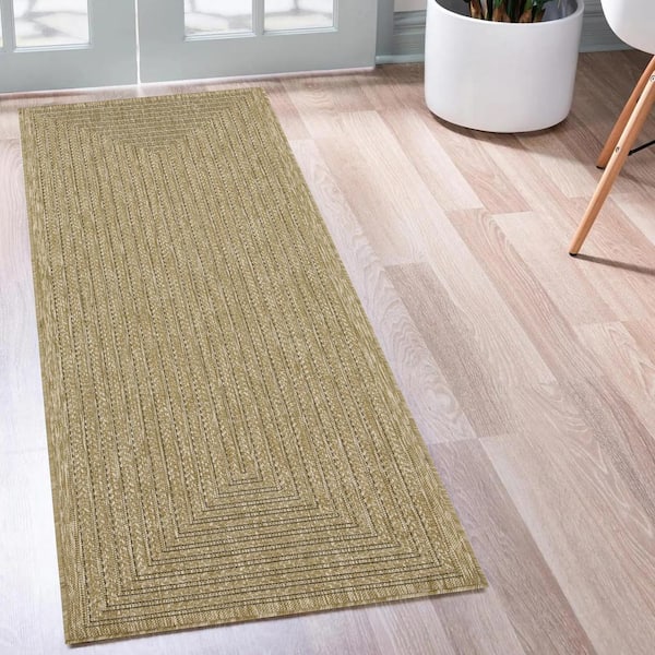 Viola Jute 2 ft. x 8 ft. Indoor/Outdoor Area Rug