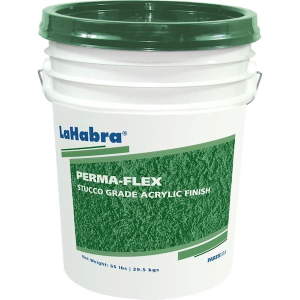 LaHabra Perma-Flex 65 lb. Coarse Stucco Grade Acrylic Finish