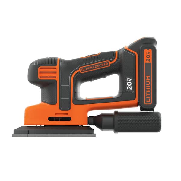 Detail Sander Black And Decker Cordless Palm Sander BLACK+DECKER