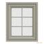 JELD-WEN 23.5 in. x 29.5 in. V-4500 Series Desert Sand Vinyl Left ...