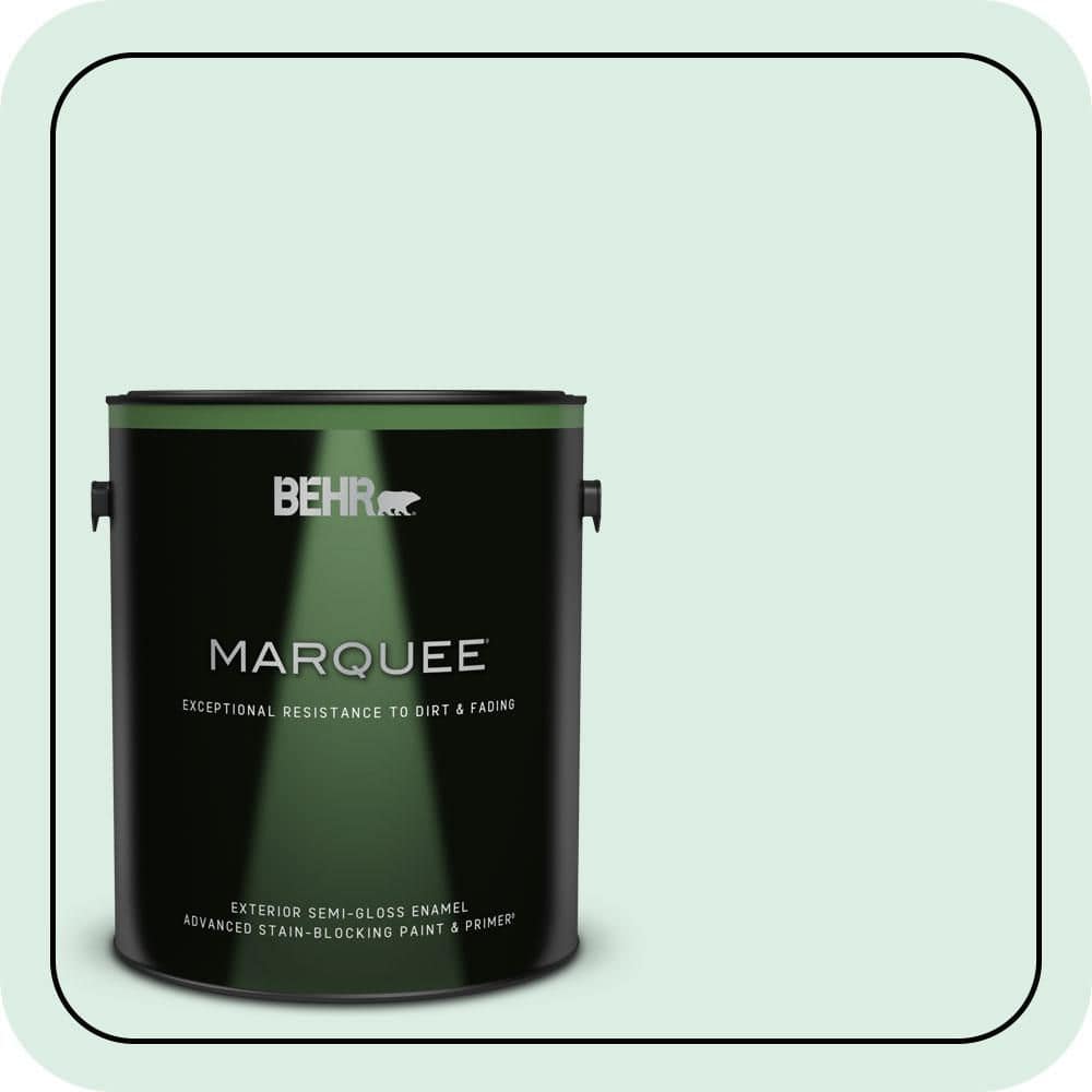 1 gal. #M420-1 Sparkling Brook Semi-Gloss Enamel Exterior Paint & Primer price history on PriceWatchPro