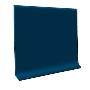 700 Series Deep Navy 4 in. x 1/8 in. x 48 in. Thermoplastic Rubber Wall Cove Base (30-Pieces)