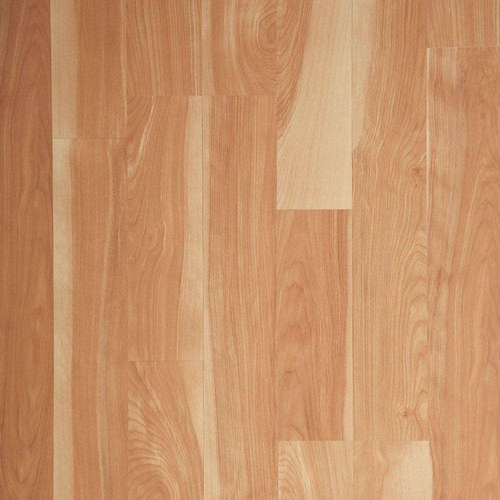 Trafficmaster Birch 12 Mm Thick X 8 03 In Wide 47 64 Length Laminate Flooring 15 94 Sq Ft Case 361231 10240 The
