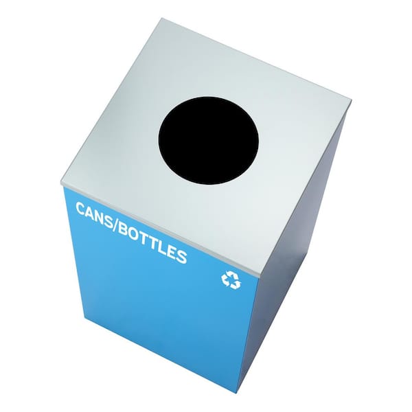 4450 Steel Circle Opening Trash Can Lid for 29 Gal. Square Trash can and Recycling Bin