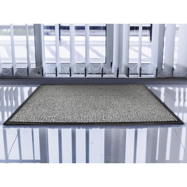 Doortex Advantagemat Gray 48 in. x 72 in. Rectangular Indoor Door Mat