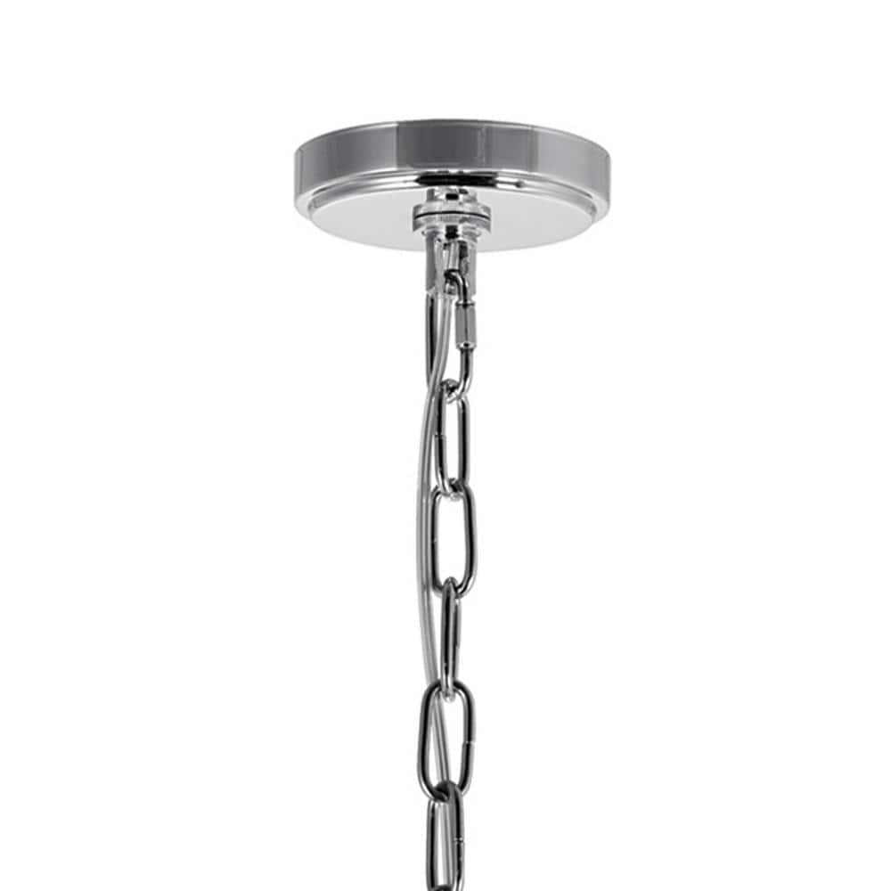 Ivy 40'' Chrome and Crystal 18-Light Chandelier