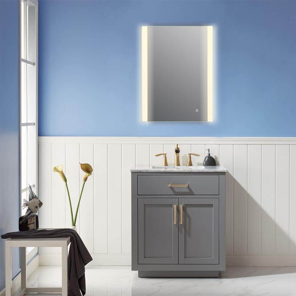 Cosenza 24" Frameless LED Bathroom Vanity Mirror