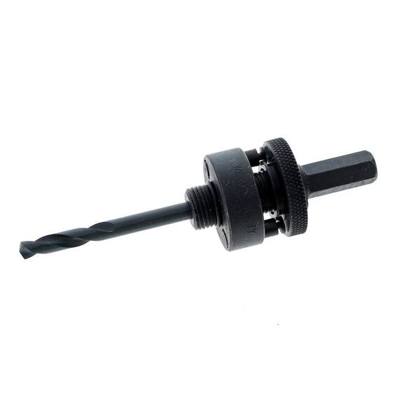 Blu-Mol 5/8" Shank Arbor For 3/4" Chucks - Fits 1-1/4" To 6" Hole Saws (5/8" Thread) Bulk Pack