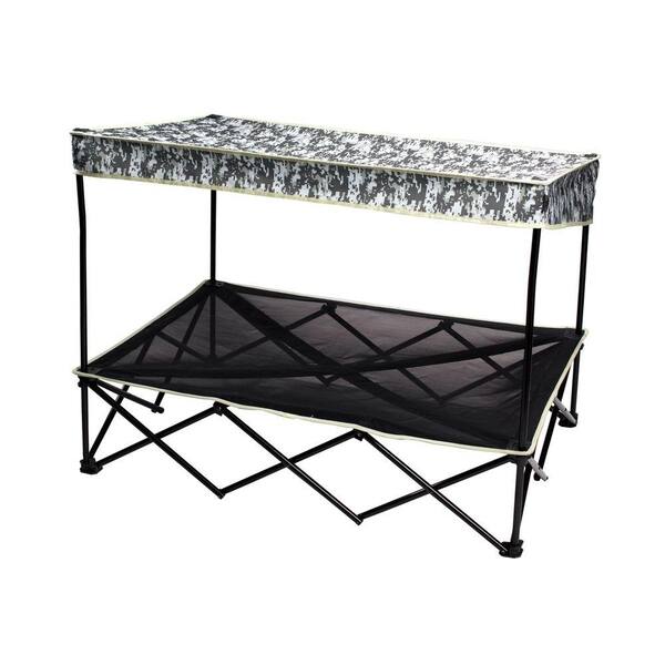 Quik Shade 30 in. x 42 in. Large Digital Camo Instant Pet Shade with Mesh Bed