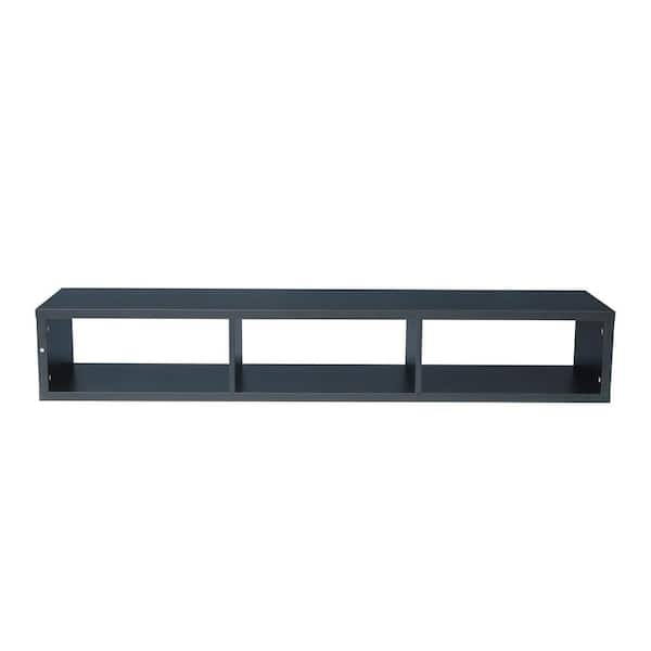Utopia 4niture Gayle 60 in. Black TV Stand with Shelves, Fits TV's up to 70 in.