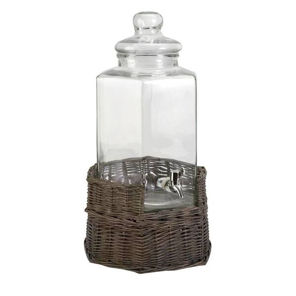 Filament Design Lenor 21.5 in. Clear Glass Beverage Dispenser