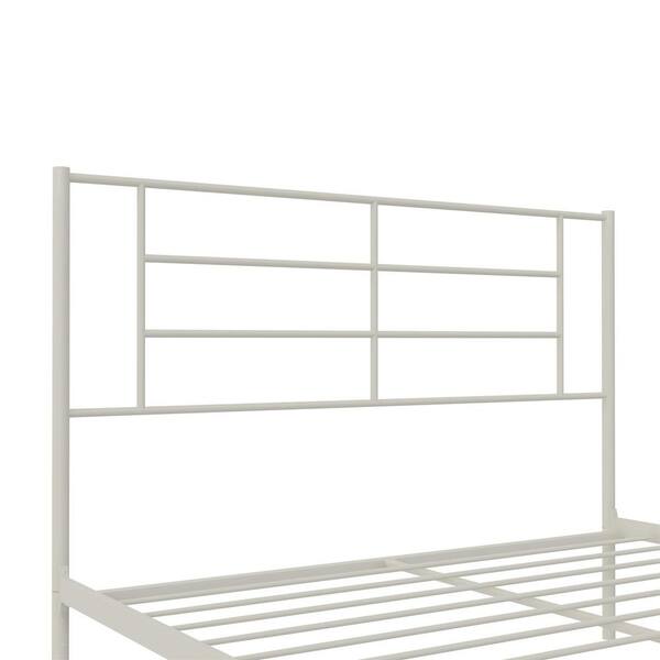 Dorel Home Akari Metal Bed, 46 in. H x 56 in. W. x 77 in. D