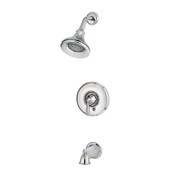Pfister Portola Single-Handle Tub and Shower Faucet Trim Kit in Polished Chrome (Valve Not Included)