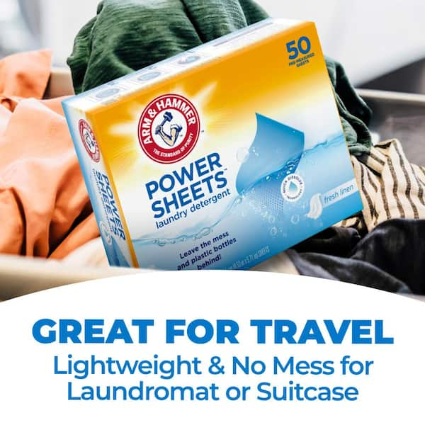 GoodHands Laundry Detergent Sheets - Unscented with Stain Remover - (160  Loads) 640-2 - The Home Depot