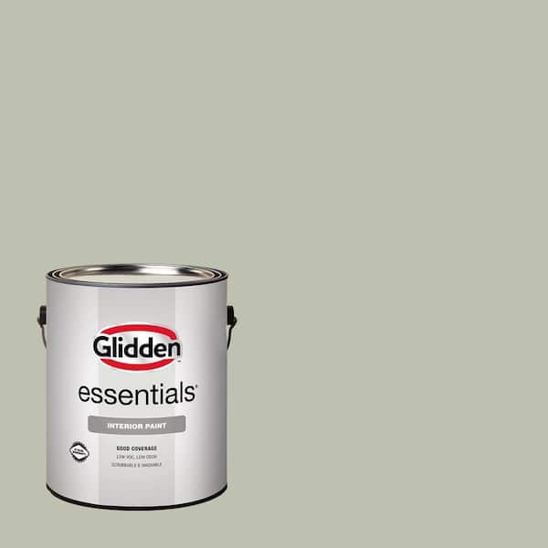 Glidden Essentials 1 gal. PPG1031-2 Misty Meadow Semi-Gloss Interior Paint