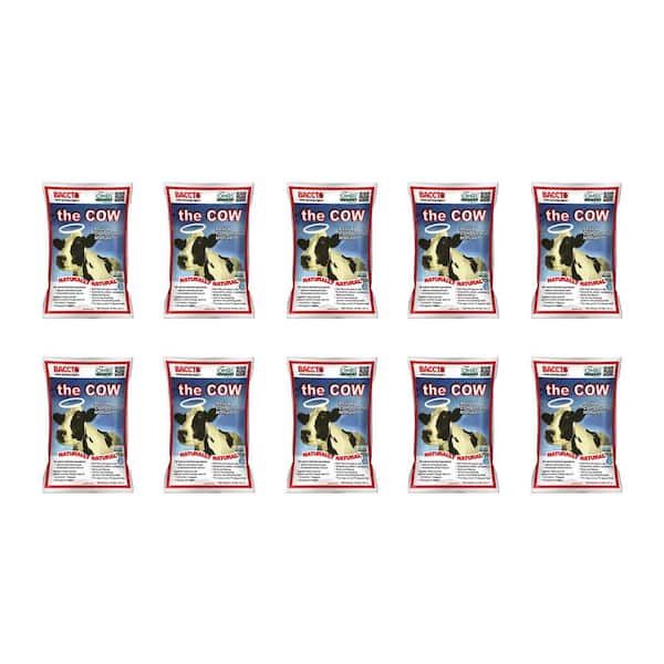 Baccto Wholly Cow Horticulture Peat and Composted Manure, 40 Qt. (10 Pack)