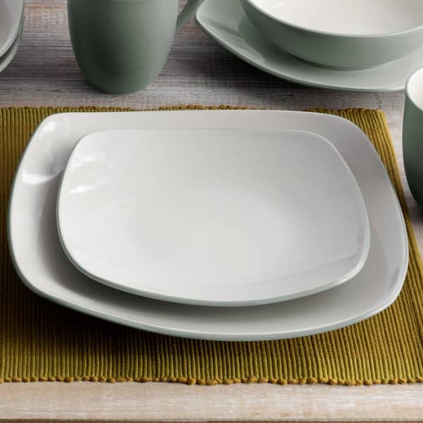 Noritake Colorwave Green 10.75 in. (Green) Stoneware Square Dinner