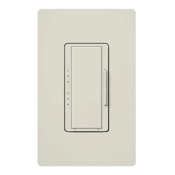 Lutron Maestro 600-Watt Single-Pole Digital Dimmer - Light Almond