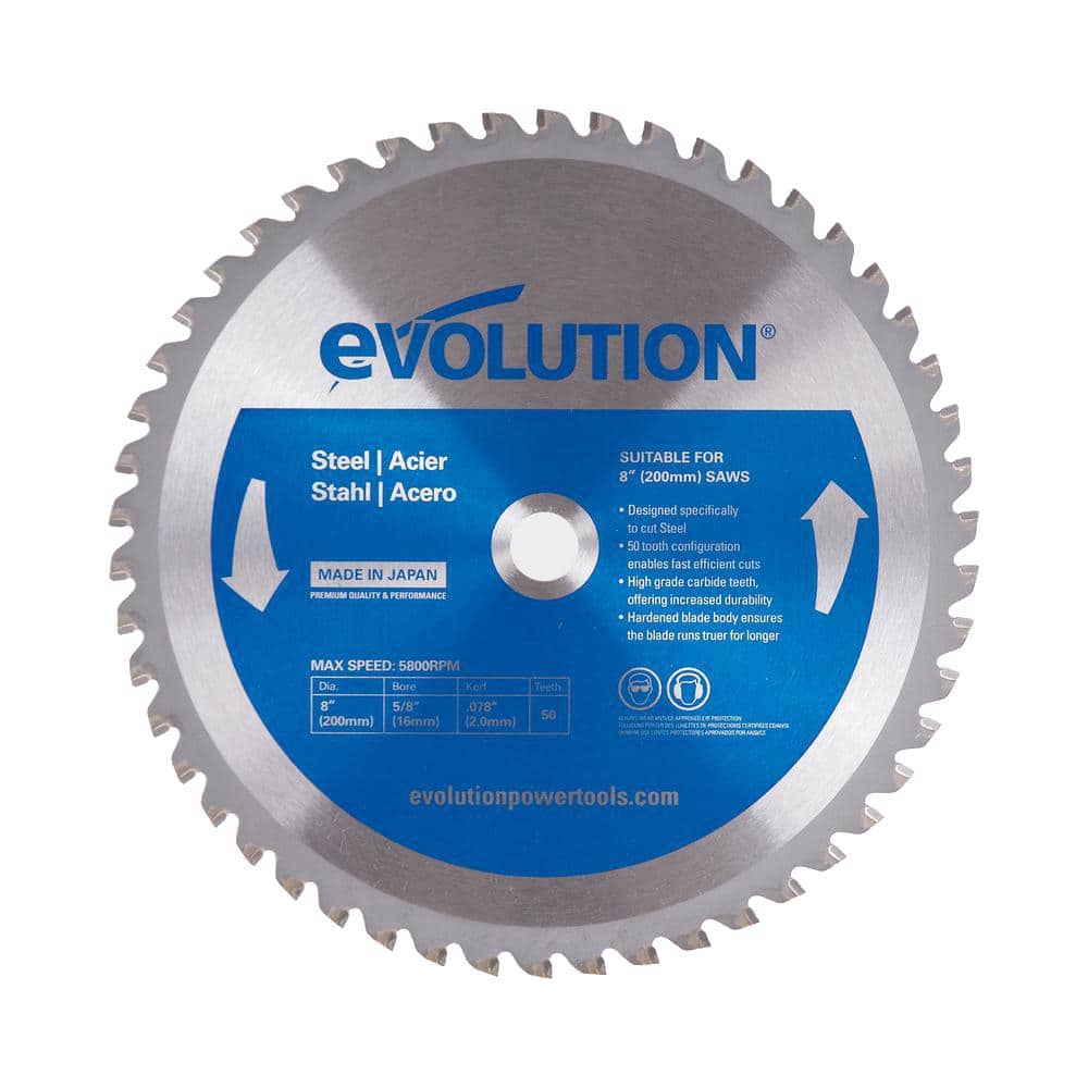 8 in. 50-Teeth Mild Steel Cutting Saw Blade price history on PriceWatchPro