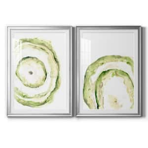 Lichen Halo III by Wexford Homes 2-Pieces Framed Abstract Paper Art Print 22.5 in. x 30.5 in.